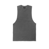Essentials Cut Off Tank - dark grey