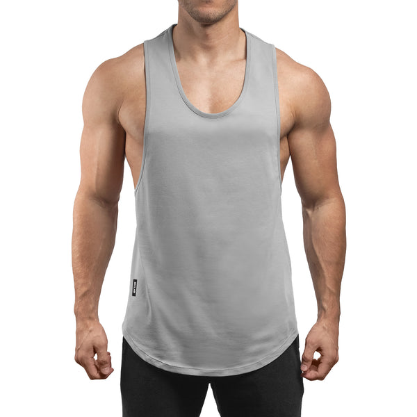 Round Fusion Tank - stone