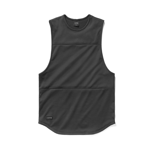 Lux Cut Off Tank - black