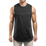 Lux Cut Off Tank - black