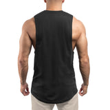 Round Cut Off Tank - black