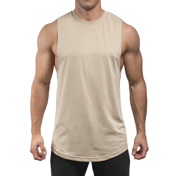 Round Cut Off Tank - sand