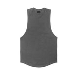 Round Cut Off Tank - dark grey