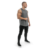 Round Cut Off Tank - dark grey