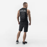 Brand Cut Off Tank - black