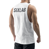 Performance Cut Off Tank - white