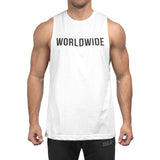 Eastern Cut Off Tank - white