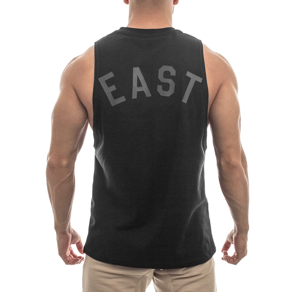 Winter League Cut Off Tank - black