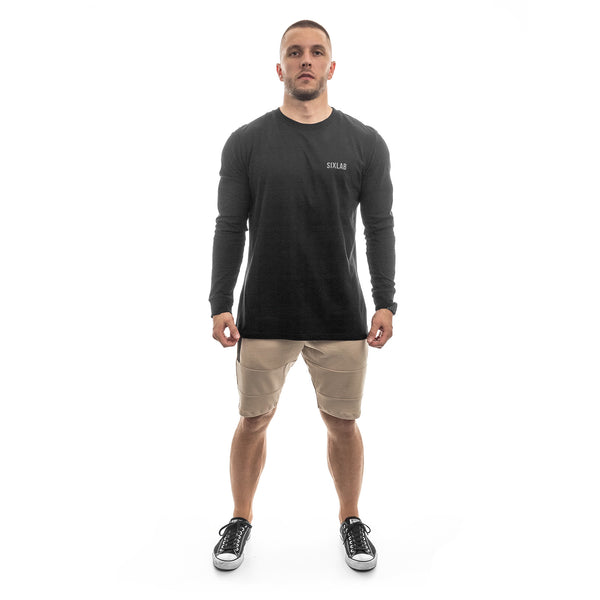 Brand Longsleeve - black