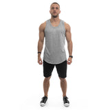 Round Tank - heather grey