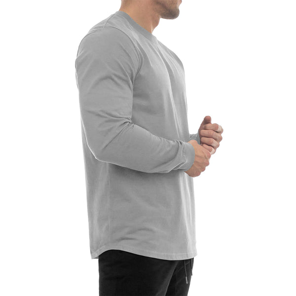 Round Longsleeve - stone