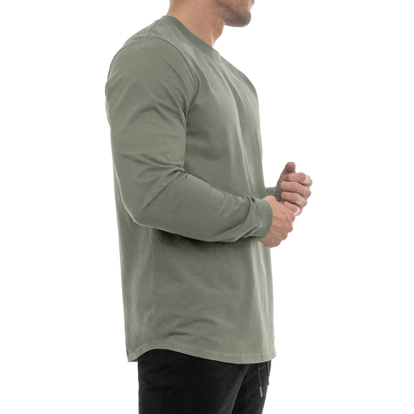 Round Longsleeve - light green