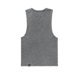 Vintage Cut Off Tank - washed grey