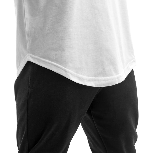 Round T-Shirt - white