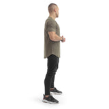 Round T-Shirt - olive