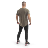 Round T-Shirt - olive
