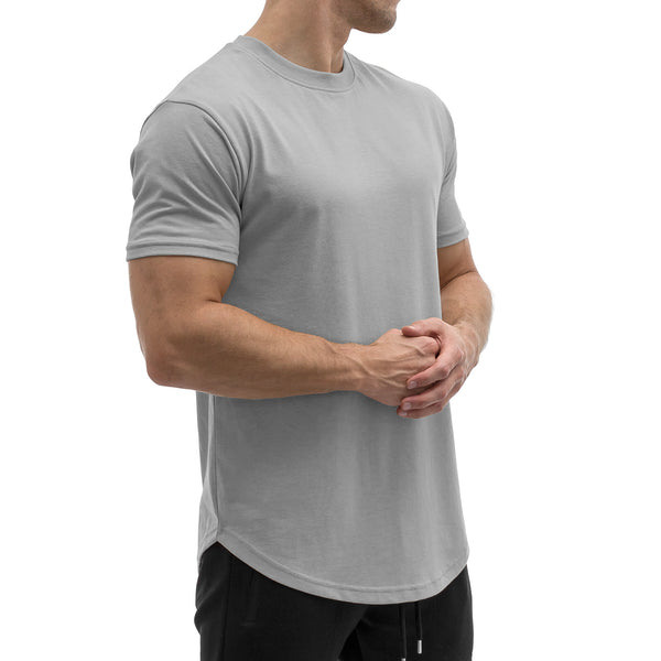 Round T-Shirt - stone