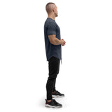 Round T-Shirt - dark blue