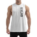 Icon Cut Off Tank - white