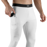 3/4 Leggings - white