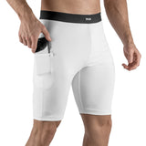 Half Leggings - white