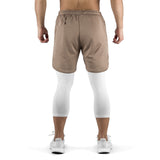 2-in-1 Set Long - brown/white