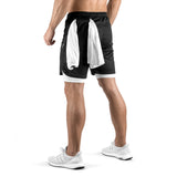 2-in-1 Set Short - black/white
