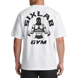 Gym Oversized T-Shirt - white/black