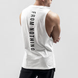 West Cut Off Tank - white/black