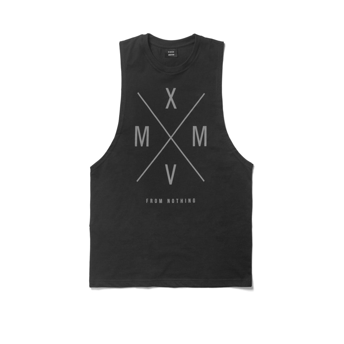 MMXV Cut Off Tank - black/grey