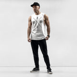 MMXV Cut Off Tank - white/black