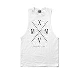 MMXV Cut Off Tank - white/black