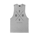 MMXV Cut Off Tank - grey/black
