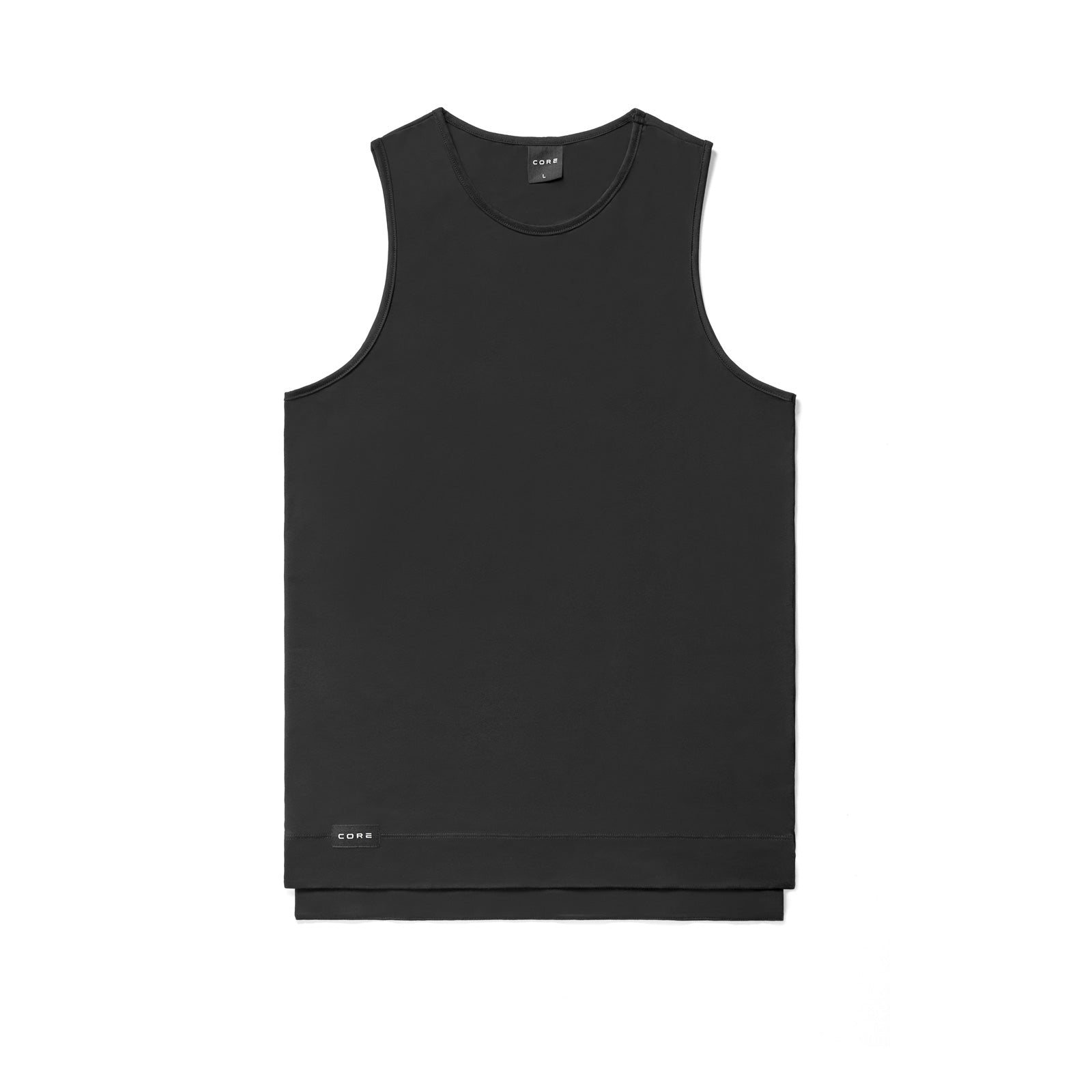 Side Split Tank - black