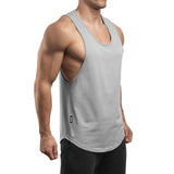 Round Fusion Tank - stone