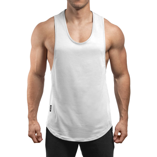 Round Fusion Tank - white
