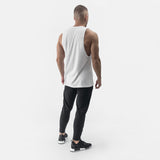 Outline Cut Off Tank - white