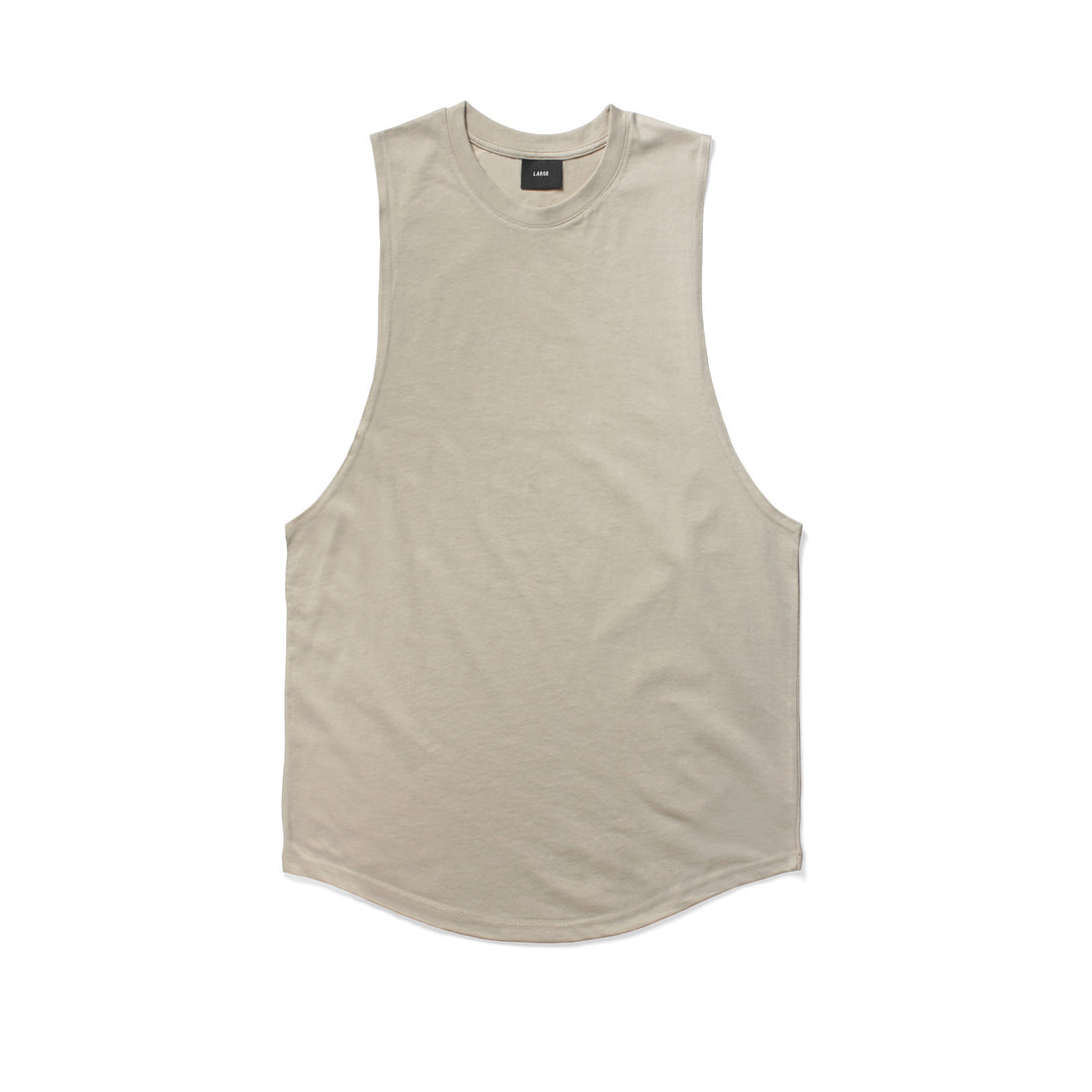 Round Cut Off Tank - sand