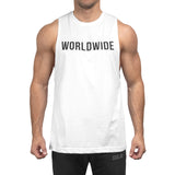 Eastern Cut Off Tank - white