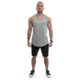 Round Tank - heather grey