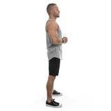 Round Tank - heather grey