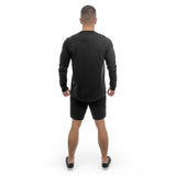 Round Longsleeve - black