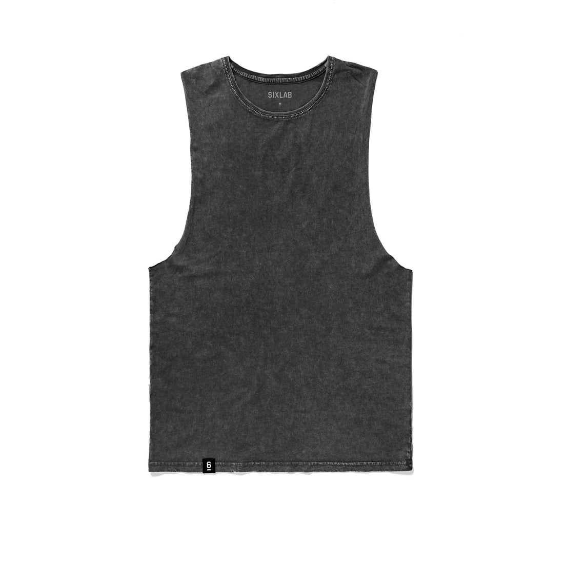 Vintage Cut Off Tank - washed black