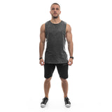Vintage Cut Off Tank - washed black