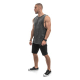 Vintage Cut Off Tank - washed black