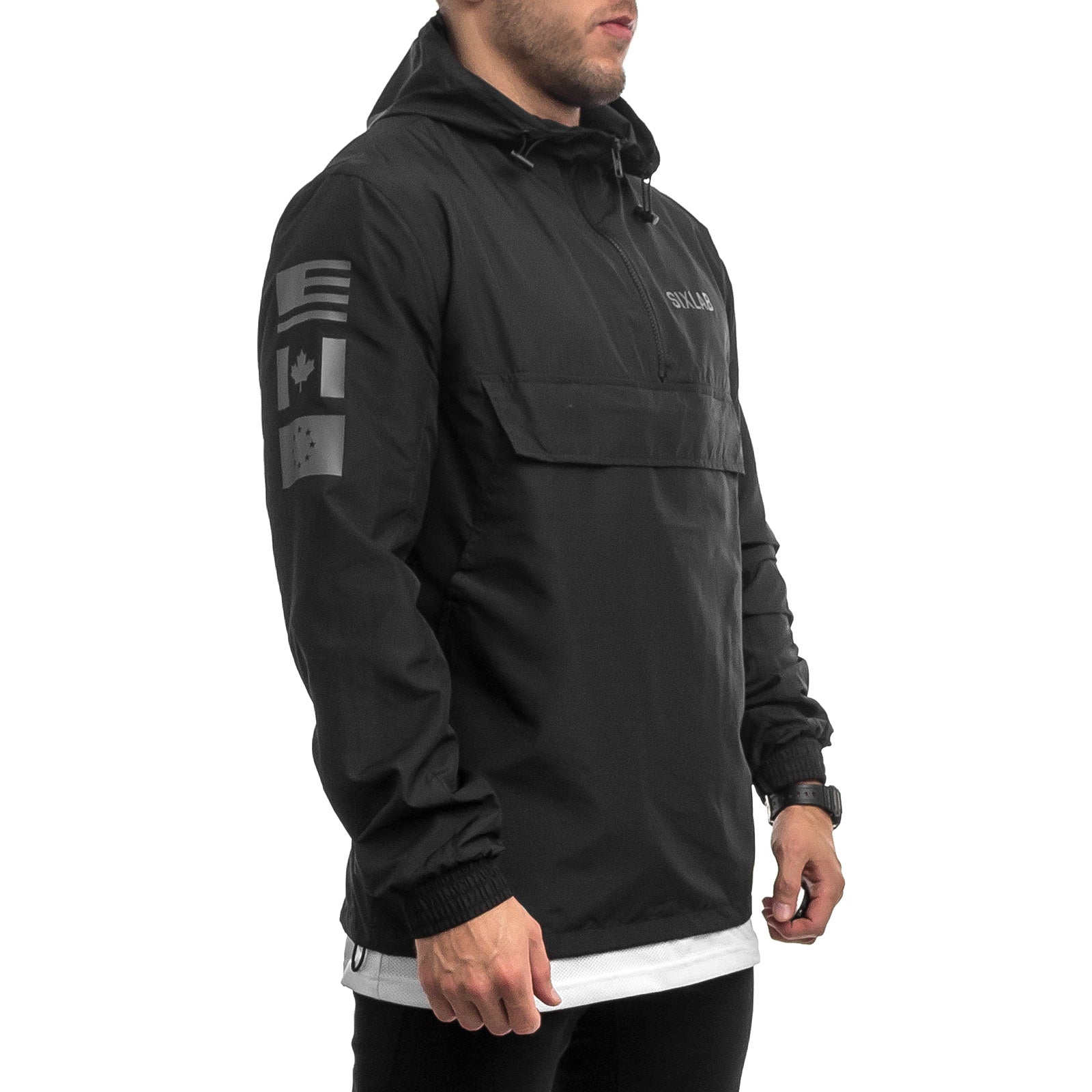 Trademark Half-Zip Jacket - black