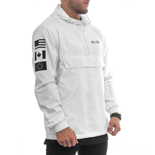 Trademark Half-Zip Jacket - white