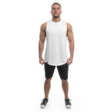 Trademark Cut Off Tank - white