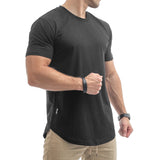 Round T-Shirt - black