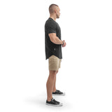 Round T-Shirt - black
